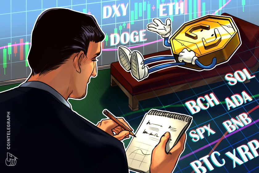 Price predictions 2/2: SPX, DXY, BTC, ETH, BNB, XRP, SOL, DOGE, ADA, BCH
