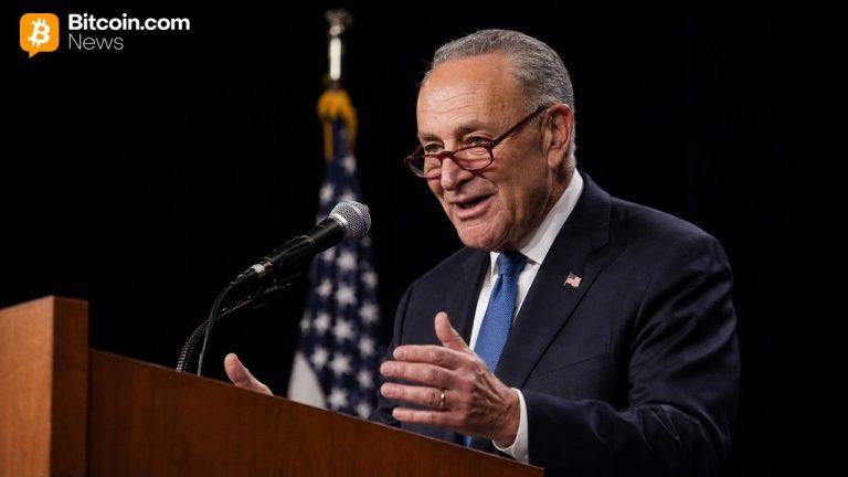 Schumer Says Democrats Want a Good Crypto Bill as CLARITY Act Enters Key Phase