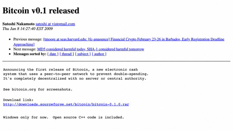 Onchain Data Locks In Satoshi’s 1