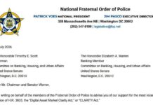 382,000-Member Police Group Supports Revised Crypto CLARITY Act