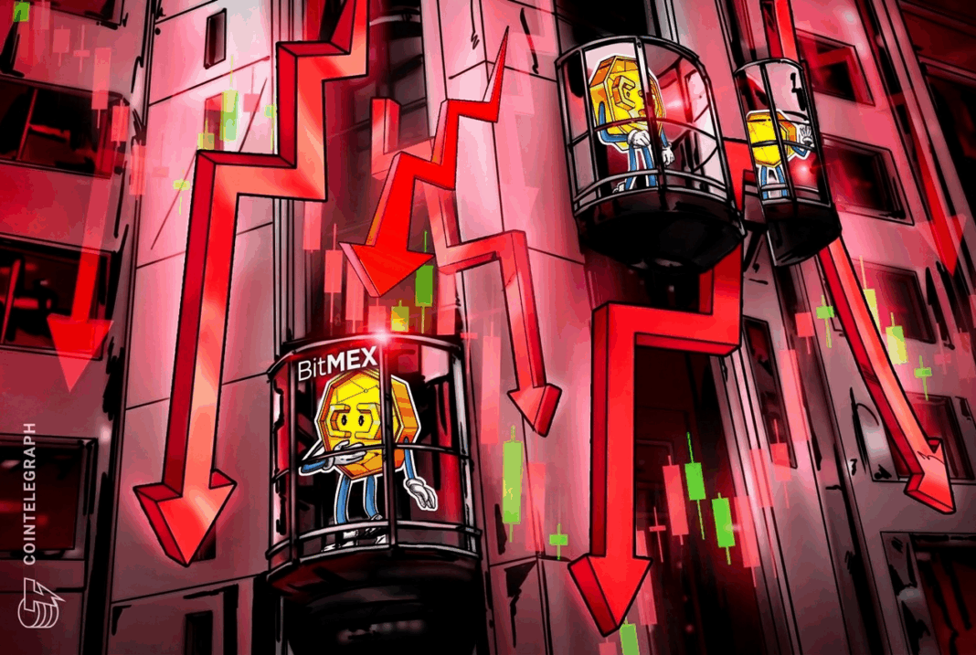 BitMEX token crashes 90% as exchange announces shutdown