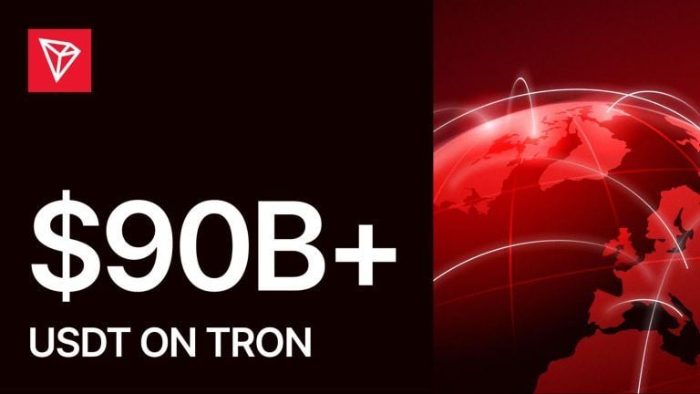 USDT on TRON Exceeds $90 Billion as TRON Leads USDT Transfer Volume With $4