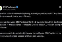 Bitcoin Lightning Nodes Hit as BTCPay Signals Emergency 2.4.2 Fix