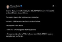 Coinkite Faces Class Action Threat as Bitcoin Wallet Bug Costs Users Over 1,300 BTC