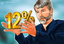 Strategy leaves preferred STRC dividend at 12% as price still below par