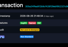 Starkware Mines Quantum-Safe Bitcoin Transaction on Mainnet