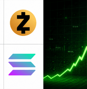 ZEC, SOL, and XRP Rally as Ethereum Breaches $2,000