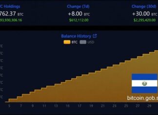El Salvador’s Bitcoin Stash Grows to 7,762 BTC Despite IMF Reservations