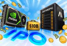 Nvidia considers $10B investment in potential record Anthropic IPO: Reuters