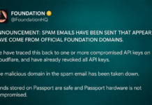 Hardware Wallet Maker Foundation Faces Customer Data Breach