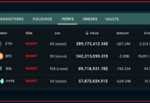 Linked Hyperliquid Giants Take Aim at Bitcoin, Ether With $1.58B in Crypto Shorts