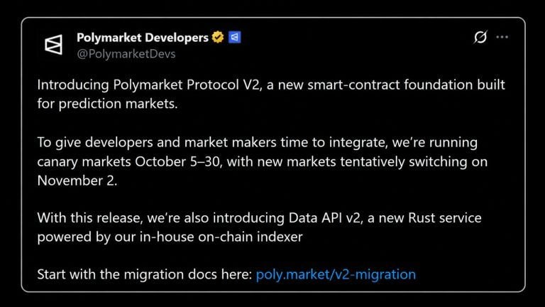 Polymarket Is Rebuilding the Engine Under Every Bet Before November 2