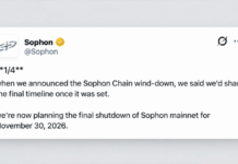 Sophon Set to Pull Plug on Layer 2 Network After $70M Funding Push